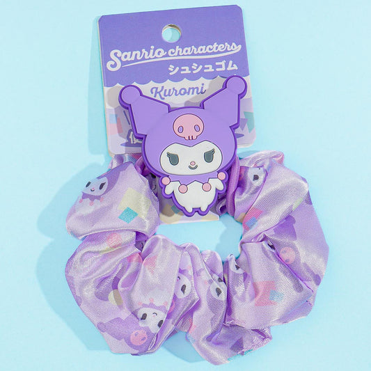 Kuromi Party Scrunchie & Hair Tie Set
