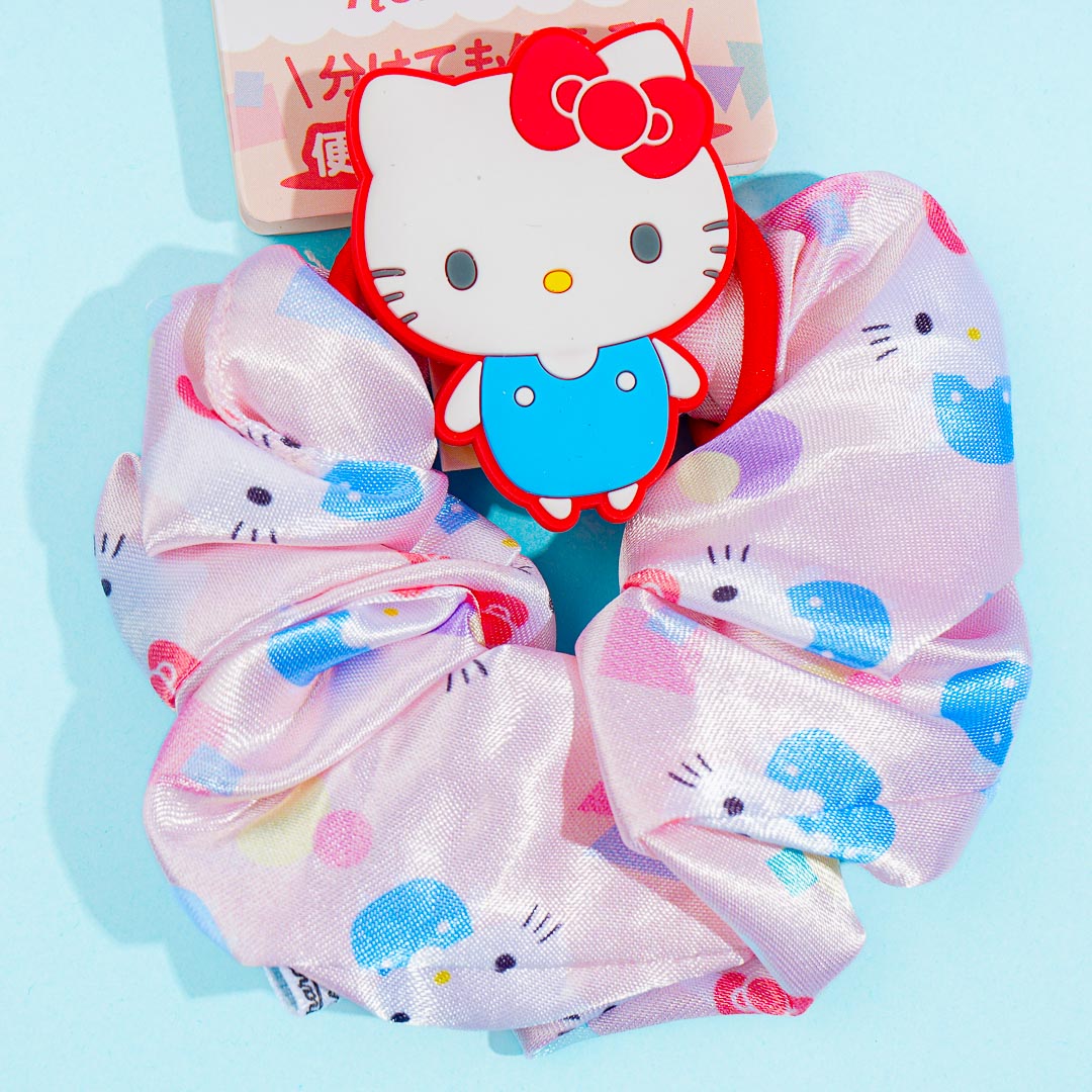 Hello Kitty Party Scrunchie & Hair Tie Set