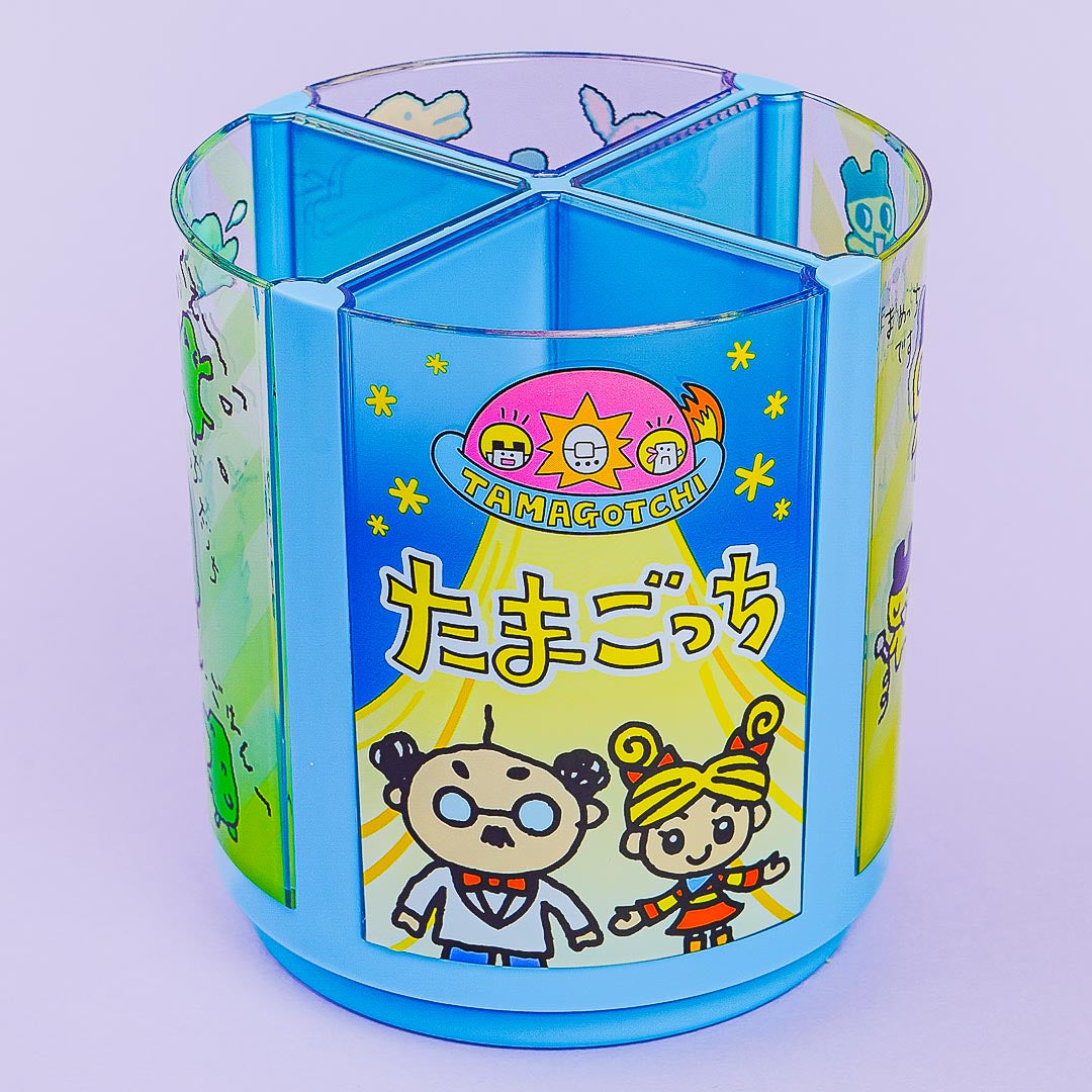 Tamagotchi Rotating Pen Stand