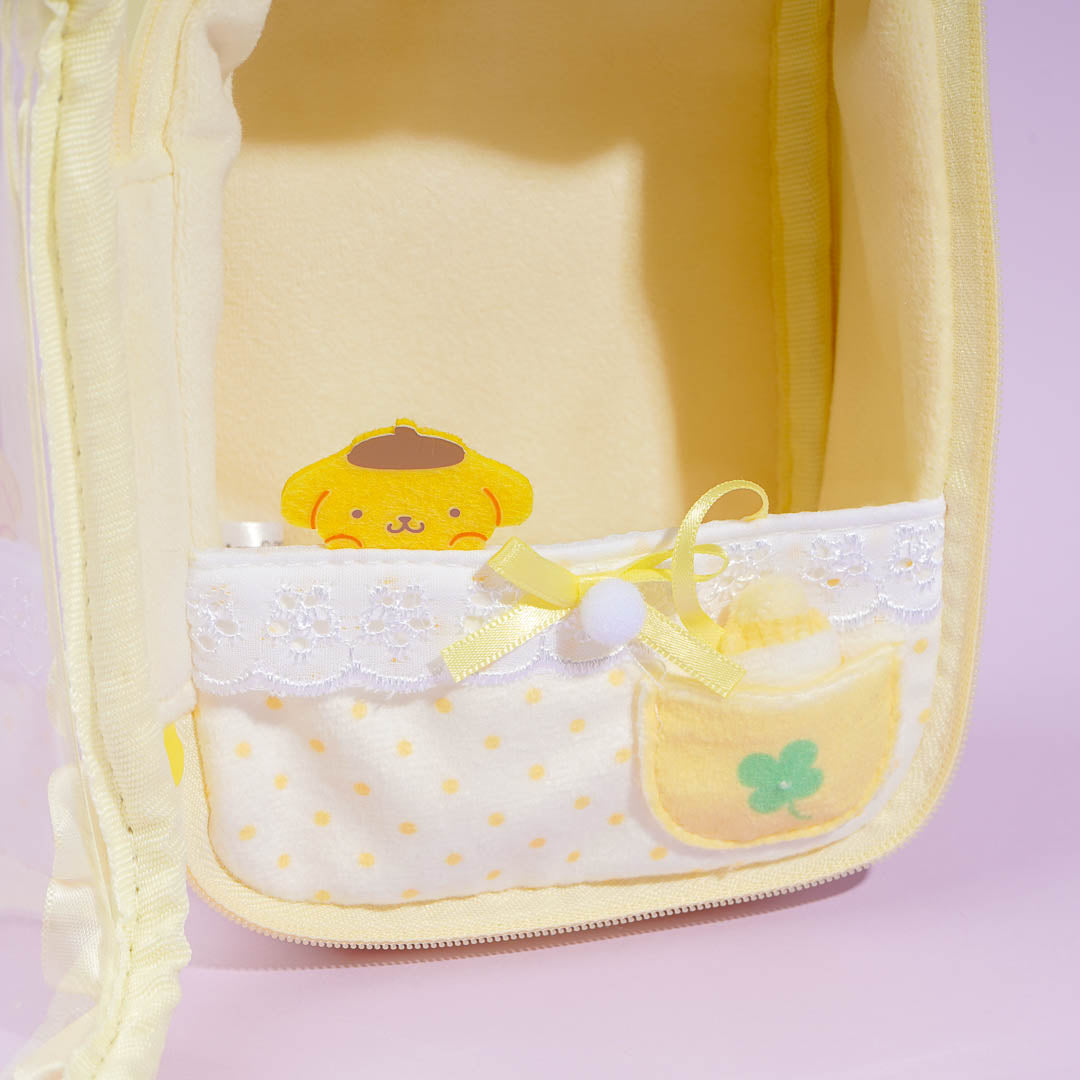Pompompurin Enjoy Idol Baby Plushie Bag