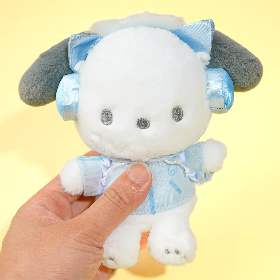 Pochacco Light Blue Days Plushie Charm - Medium