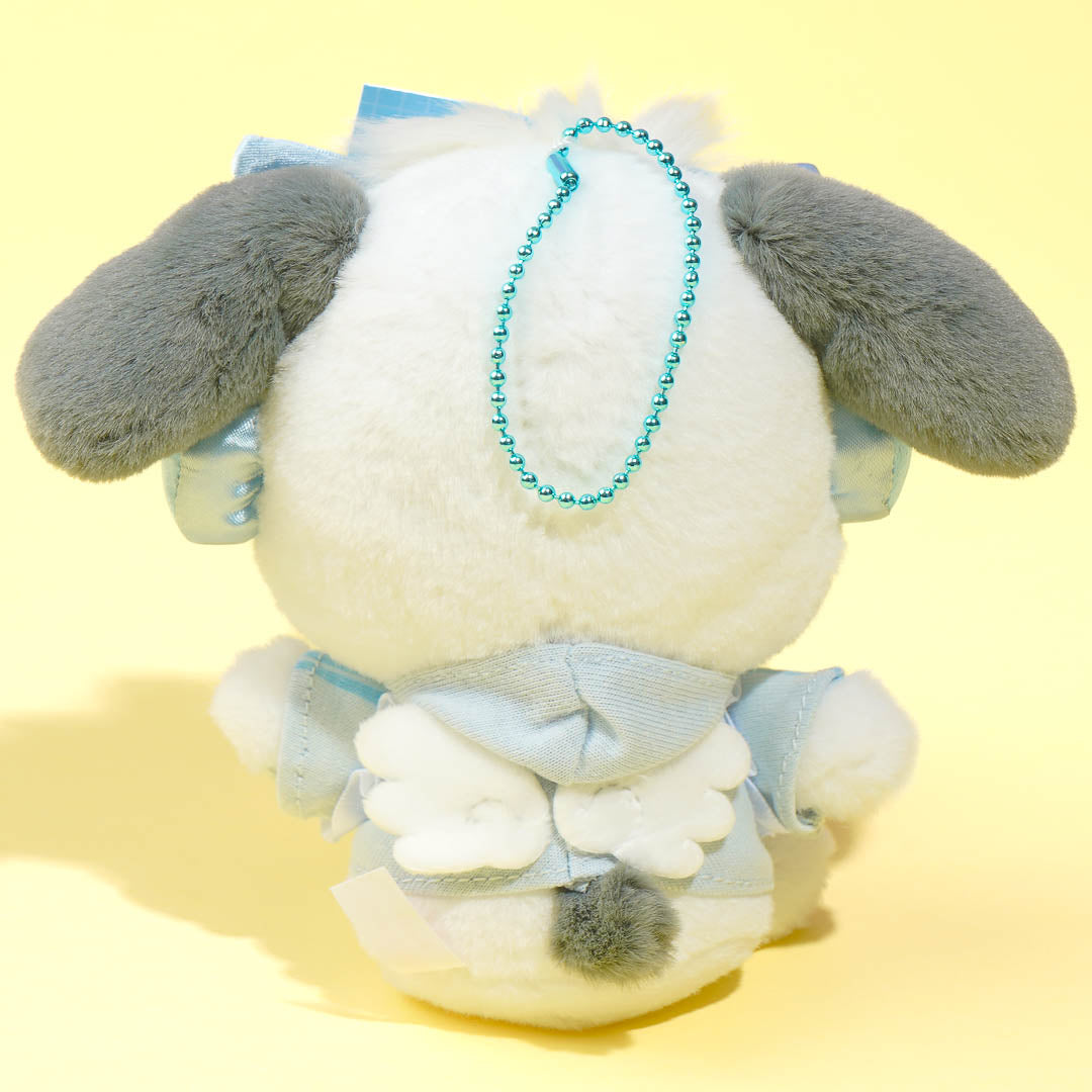 Pochacco Light Blue Days Plushie Charm - Medium