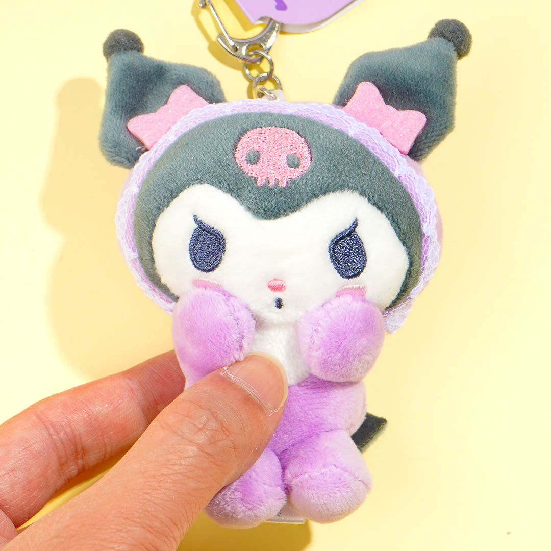 Kuromi Oshi Color Baby Plushie Charm - Purple