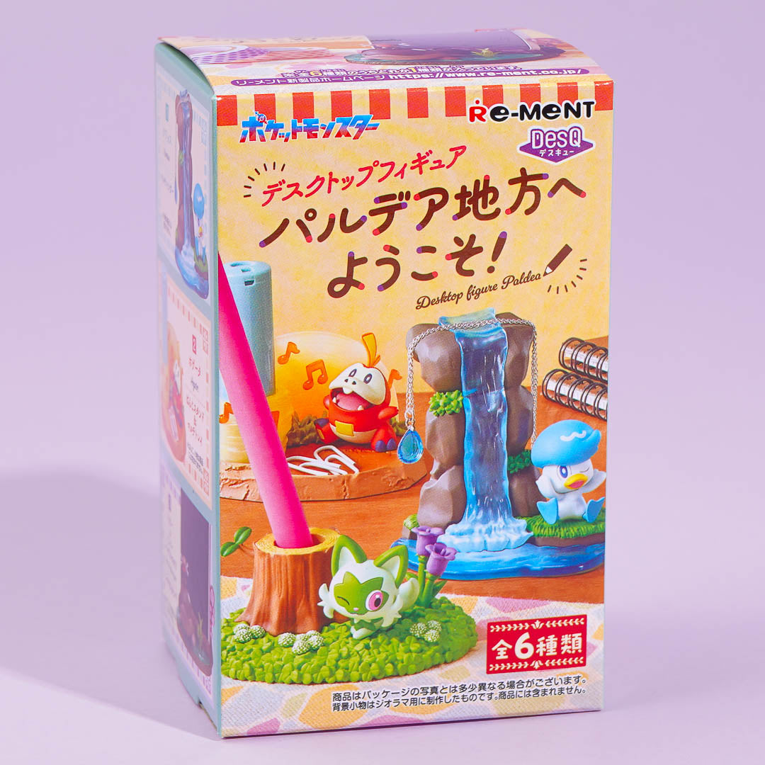 Re-Ment DesQ Pokemon Desktop Figure - To The Paldea Region!