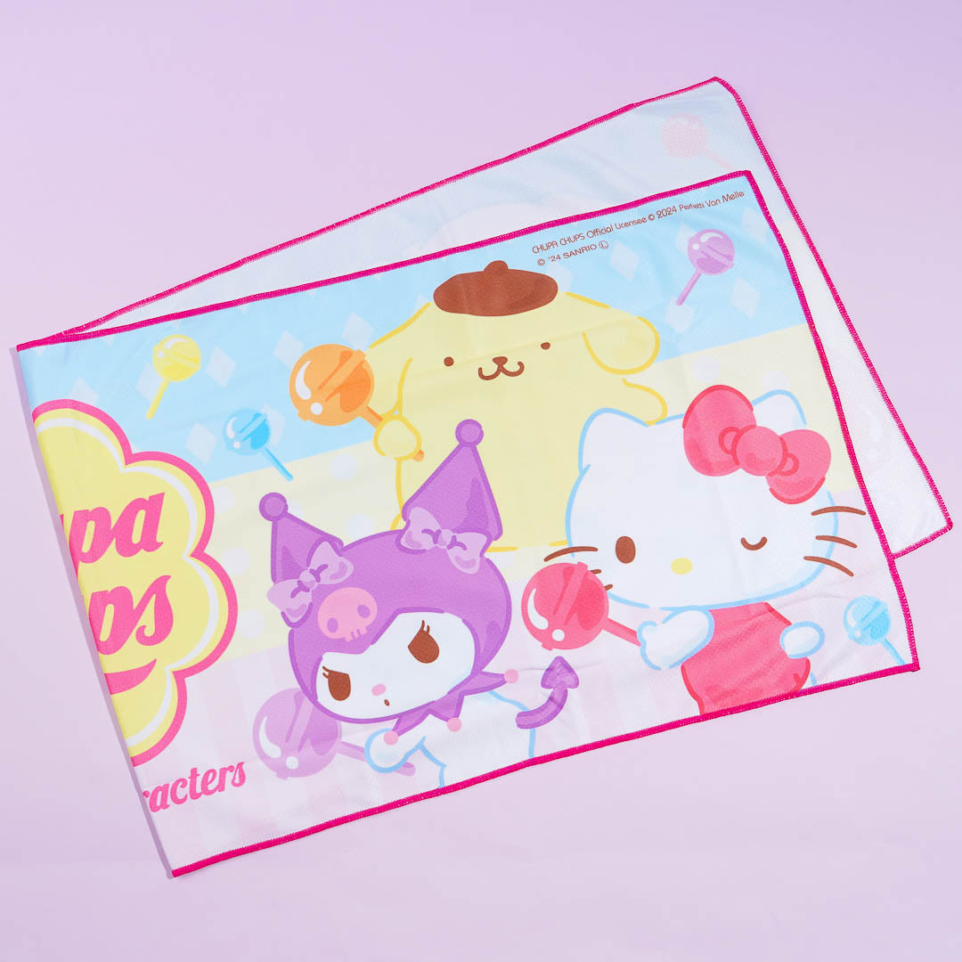 Sanrio Characters x Chupa Chups Cool Muffler Scarf