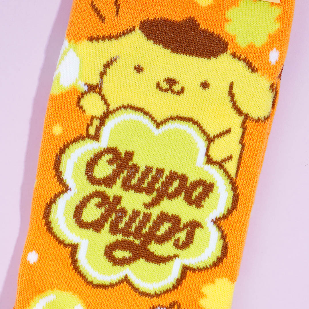 Pompompurin x Chupa Chups Socks