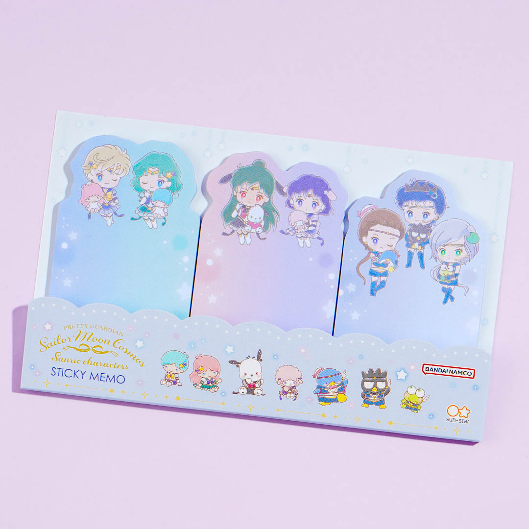 Sailor Moon Cosmos x Sanrio Characters Sticky Tab Set - Outer Guardians