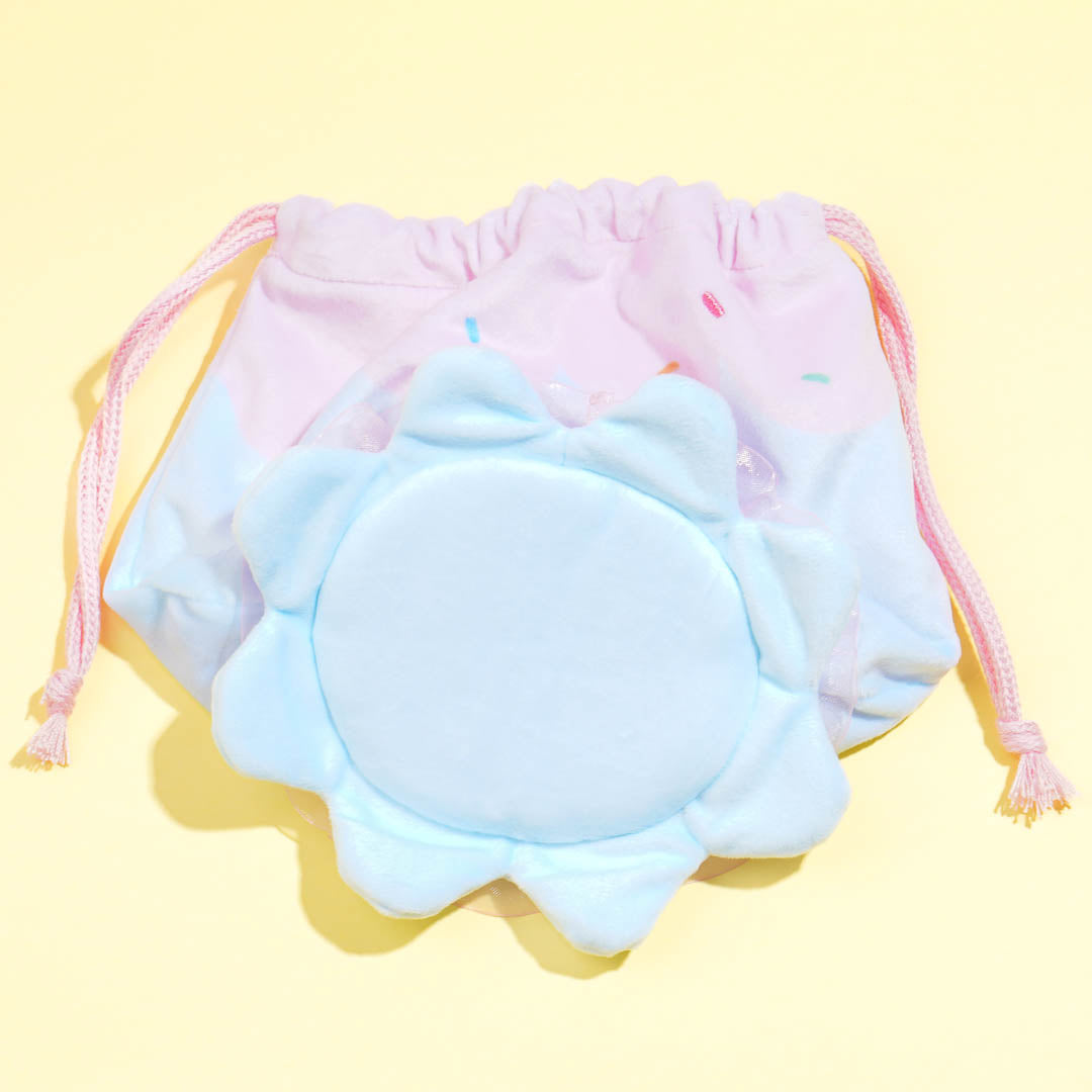 Jinbesan & Icekurage Drawstring Pouch - Daiou Icekurage