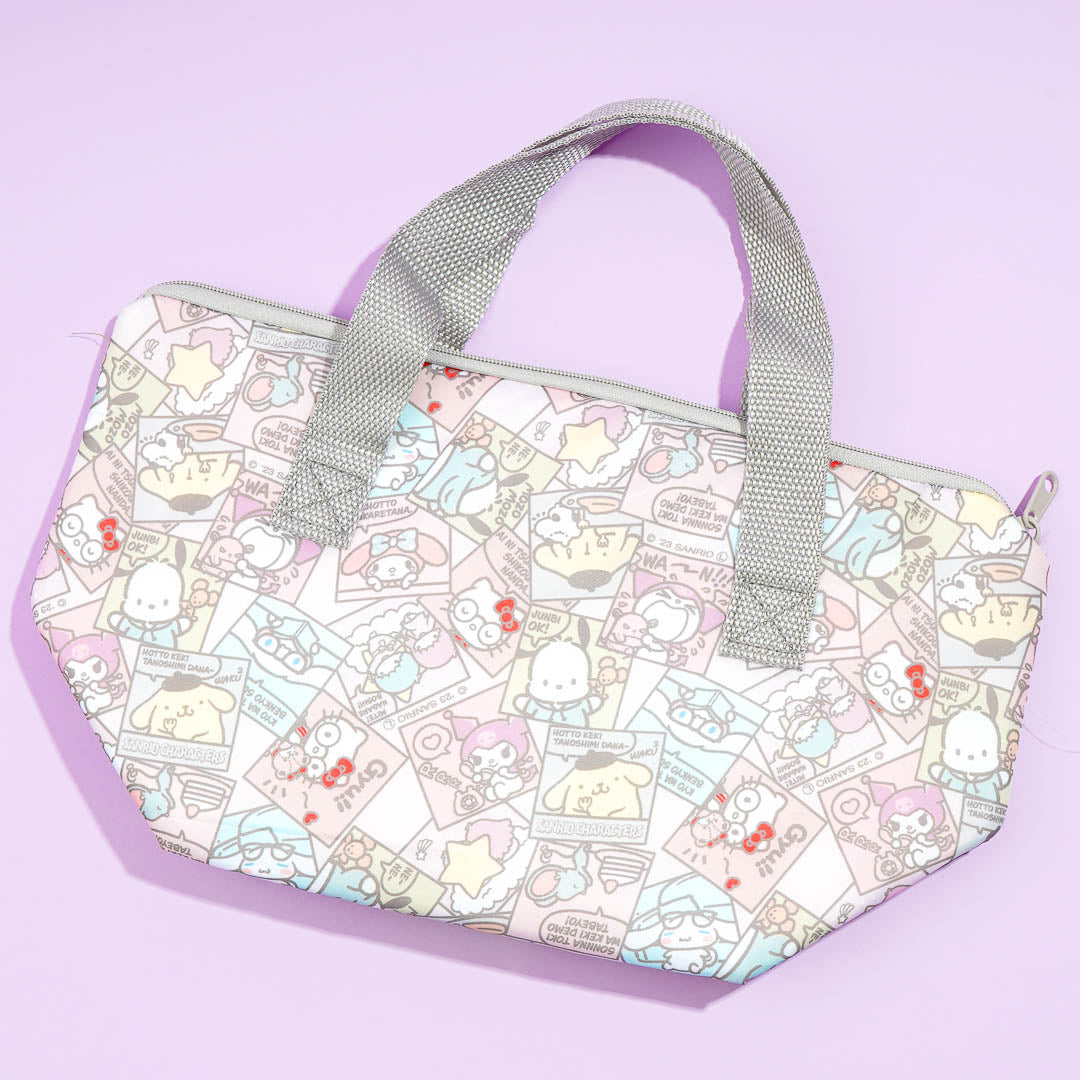 Sanrio Characters Comic Strip Insulated Lunch Bag
