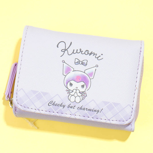 Kuromi Cheeky But Charming Trifold Wallet