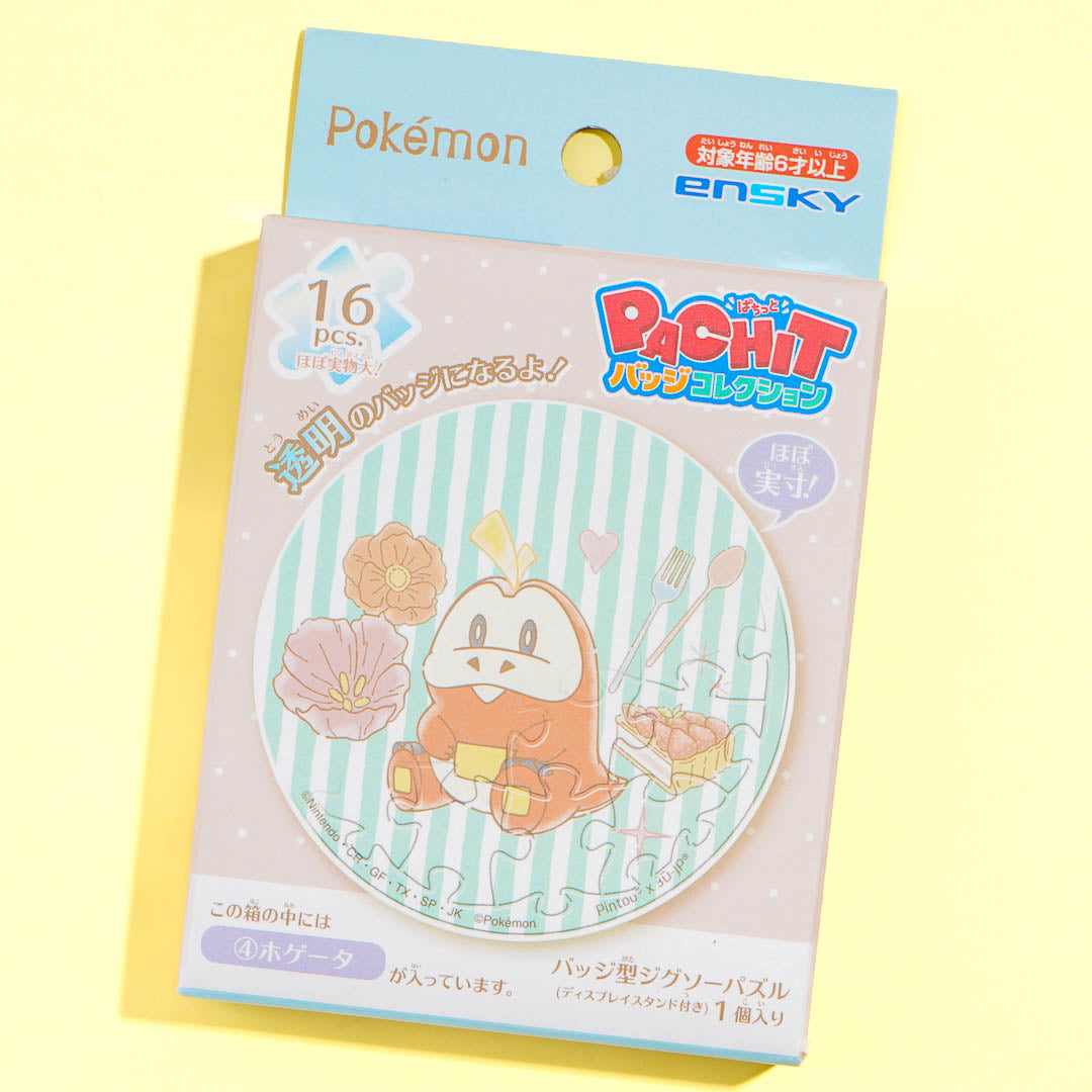 Pokemon Flower Collection PACHIT Puzzle Badge