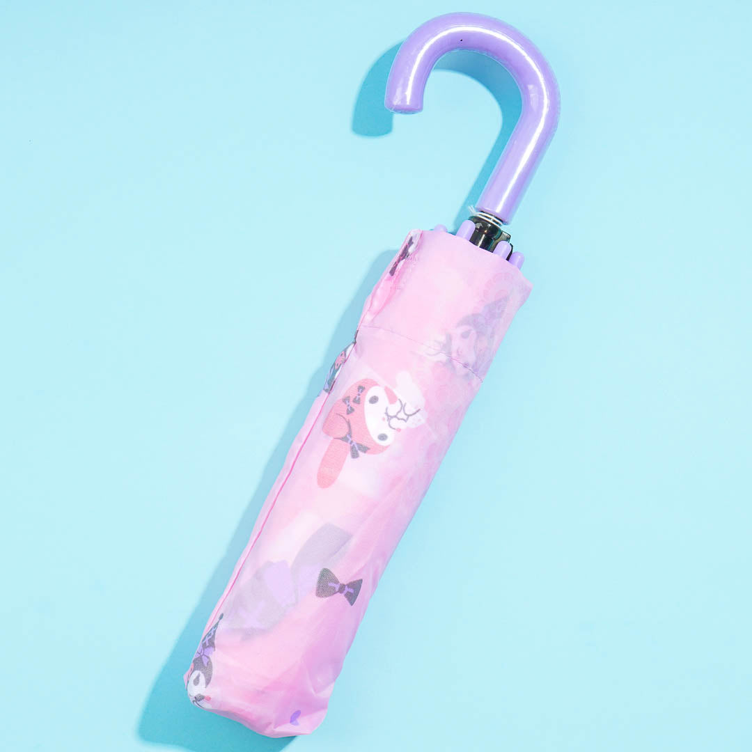 My Melody & Kuromi Bows Folding Umbrella
