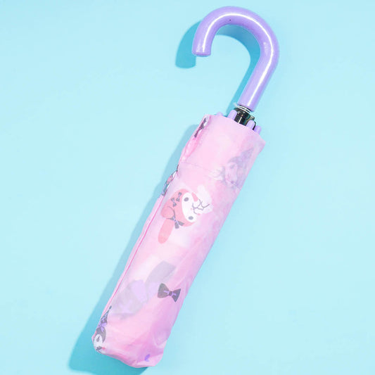 My Melody & Kuromi Bows Folding Umbrella