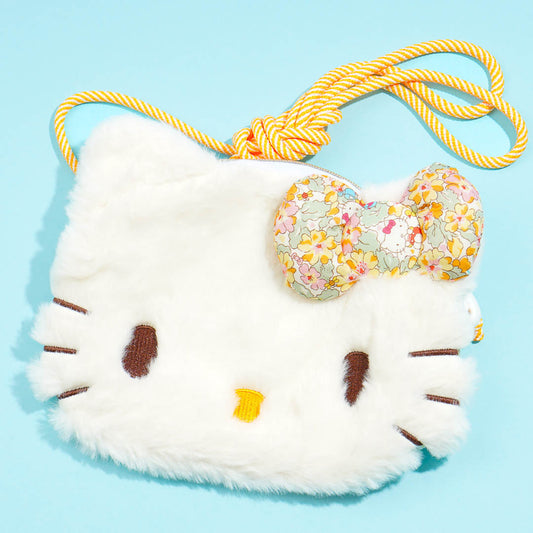 Hello Kitty x Liberty Fabrics Plushie Face Sling Bag