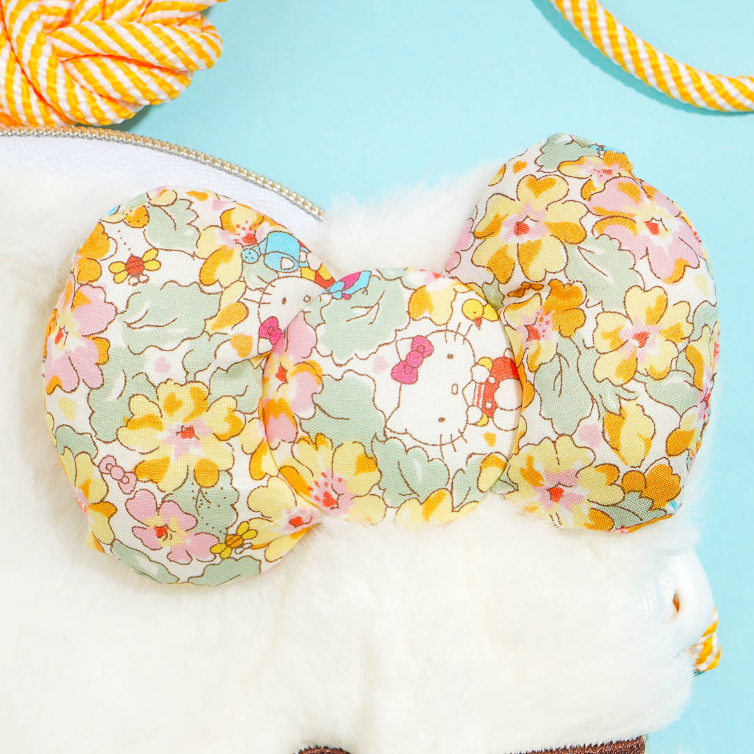 Hello Kitty x Liberty Fabrics Plushie Face Sling Bag