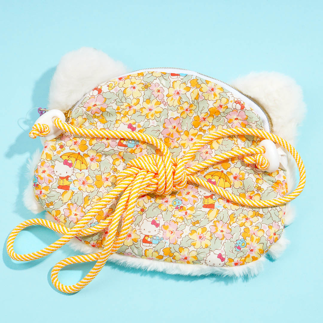 Hello Kitty x Liberty Fabrics Plushie Face Sling Bag
