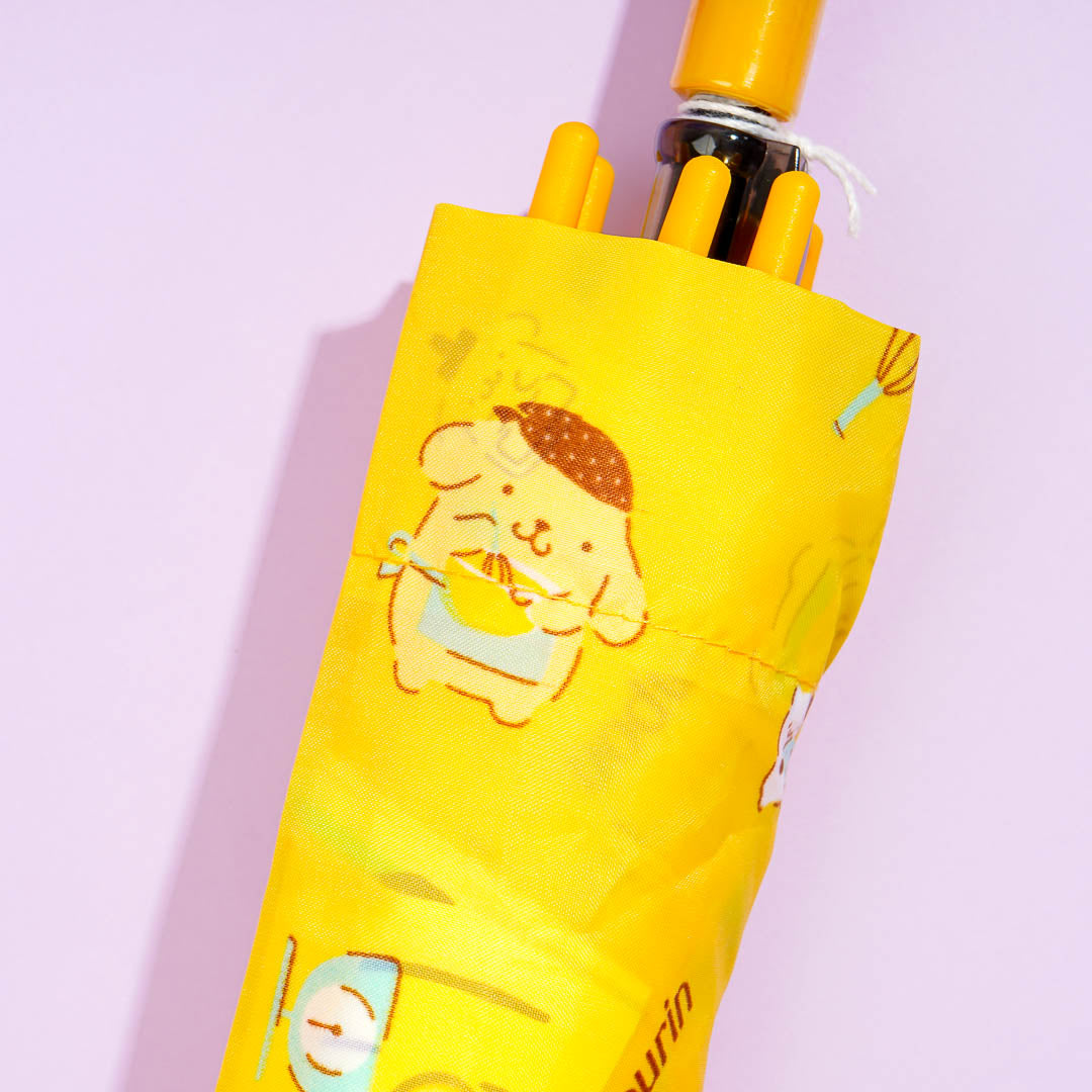 Pompompurin Baking Time Folding Umbrella