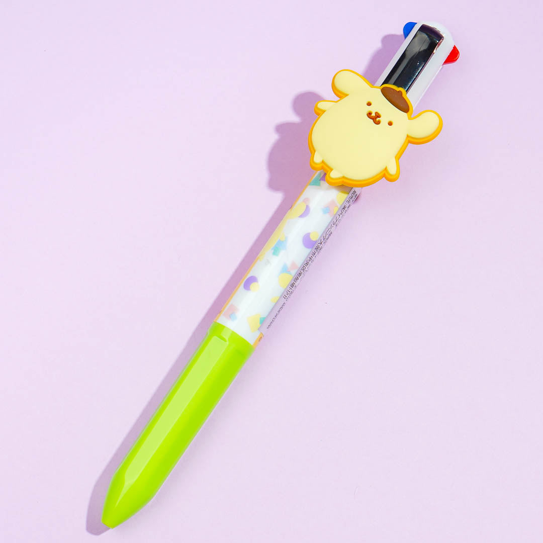 Pompompurin Rubber Charm 4-Color Ballpen