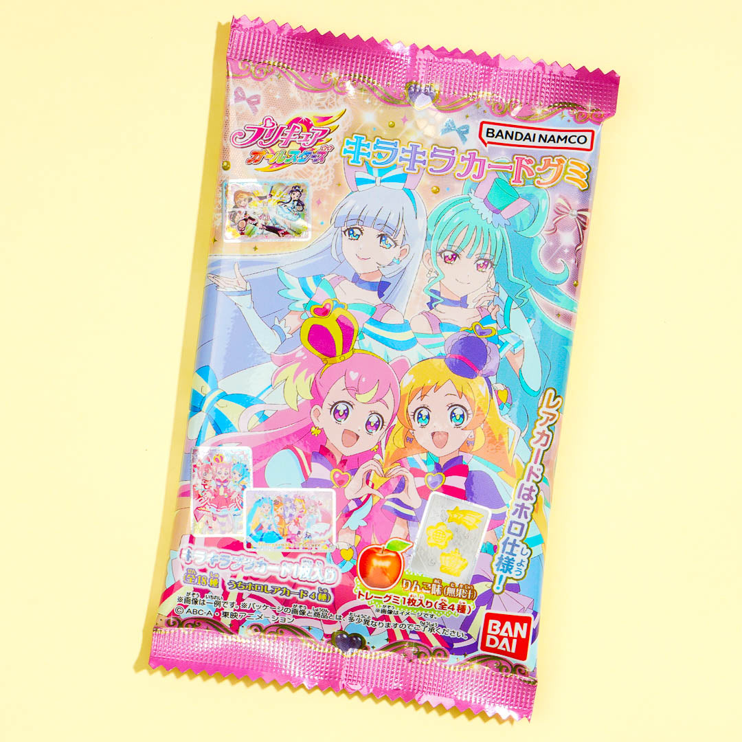 Pretty Cure All Stars Gummies With Glitter Card