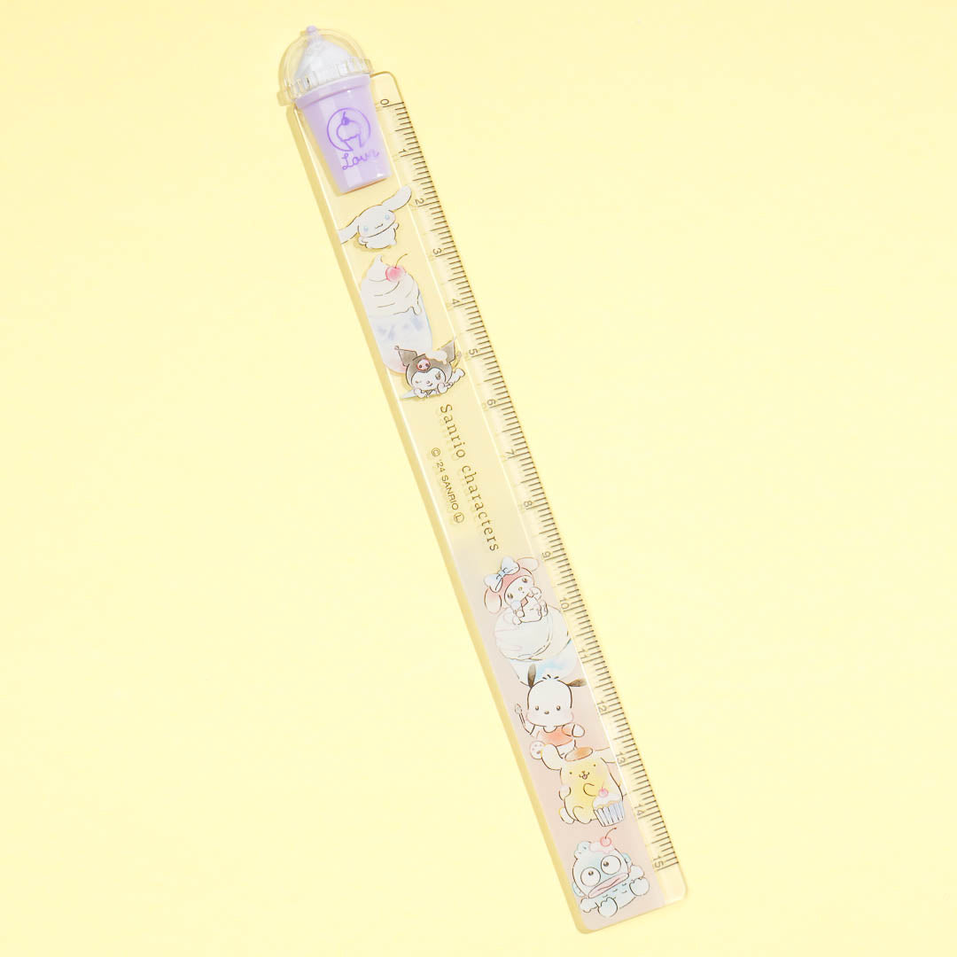 Sanrio Characters Pop Cafe Ruler