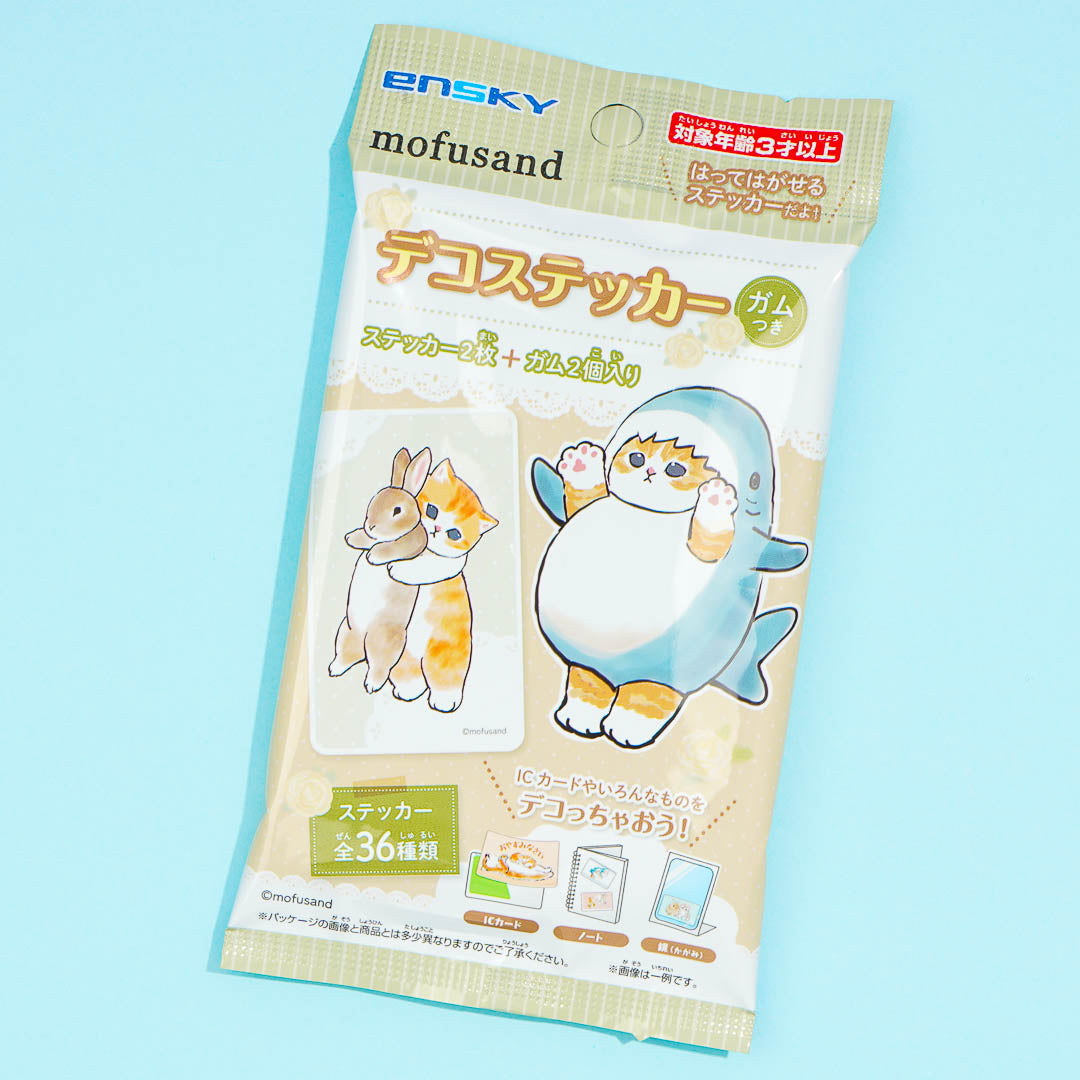 Mofusand Deco Sticker With Gum