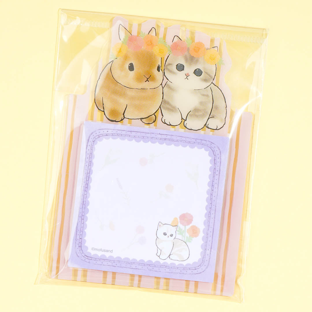 Mofusand Flora Rabbit Sticky Notes