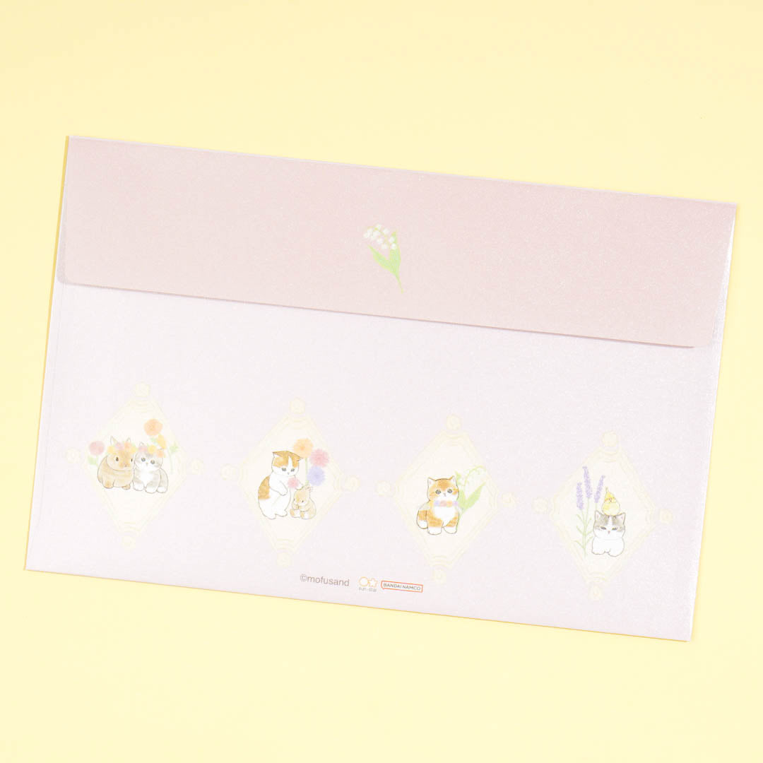 Mofusand Flower Bouquet Letter Set