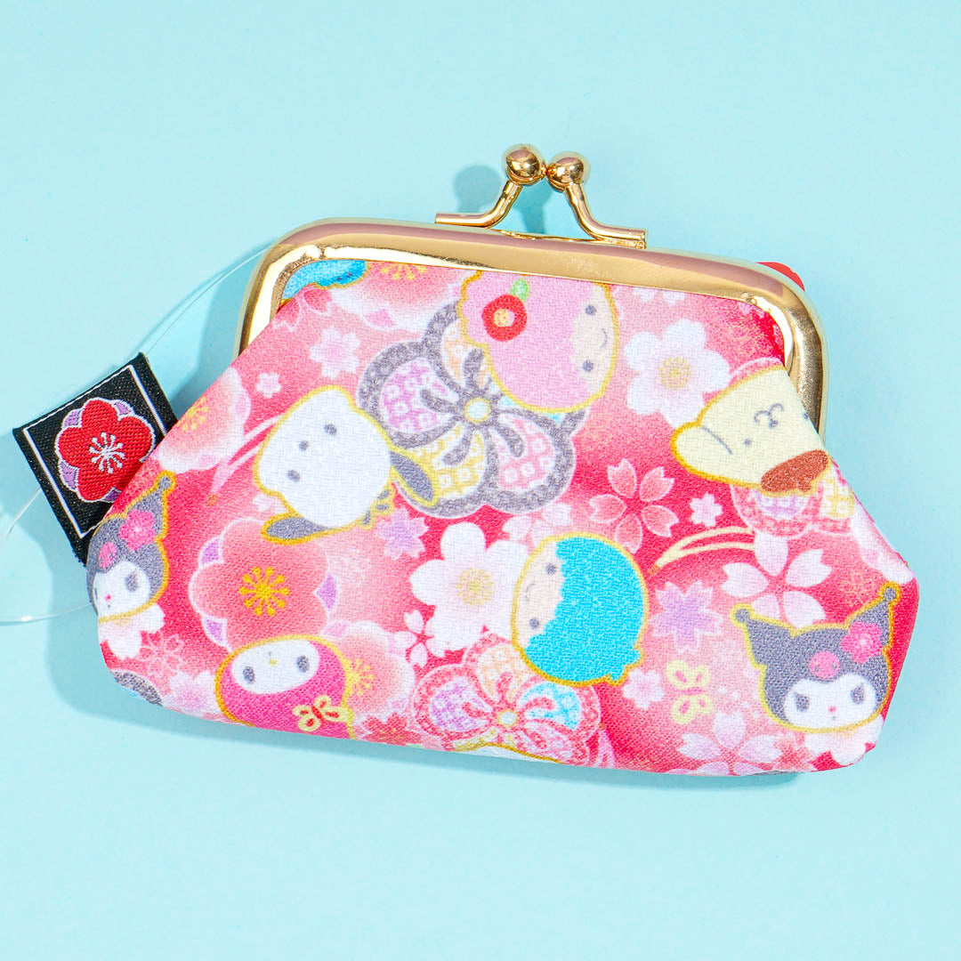 Sanrio Characters Sakura Kimono Clasp Coin Purse