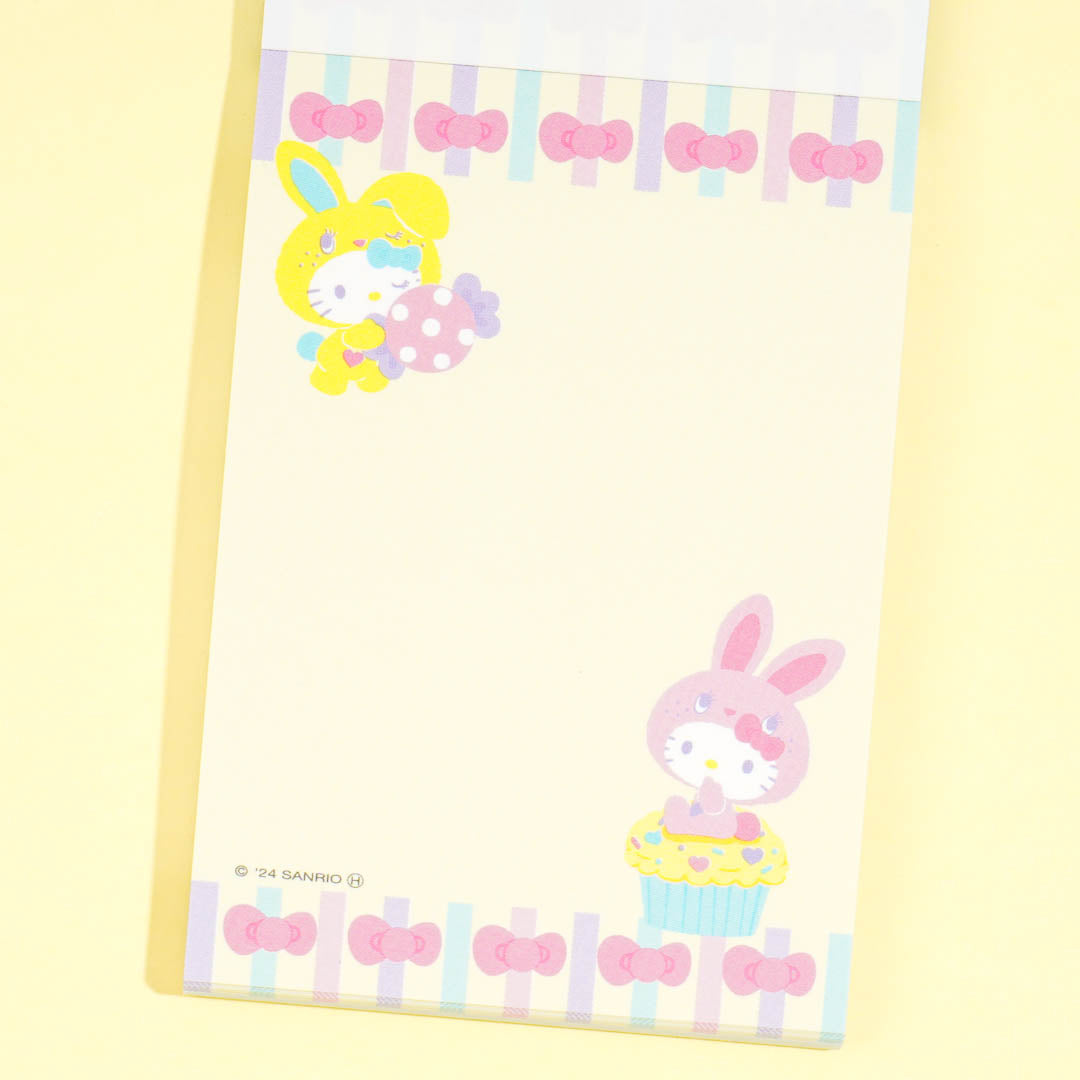 Hello Kitty Easter Bunny Memo Pad