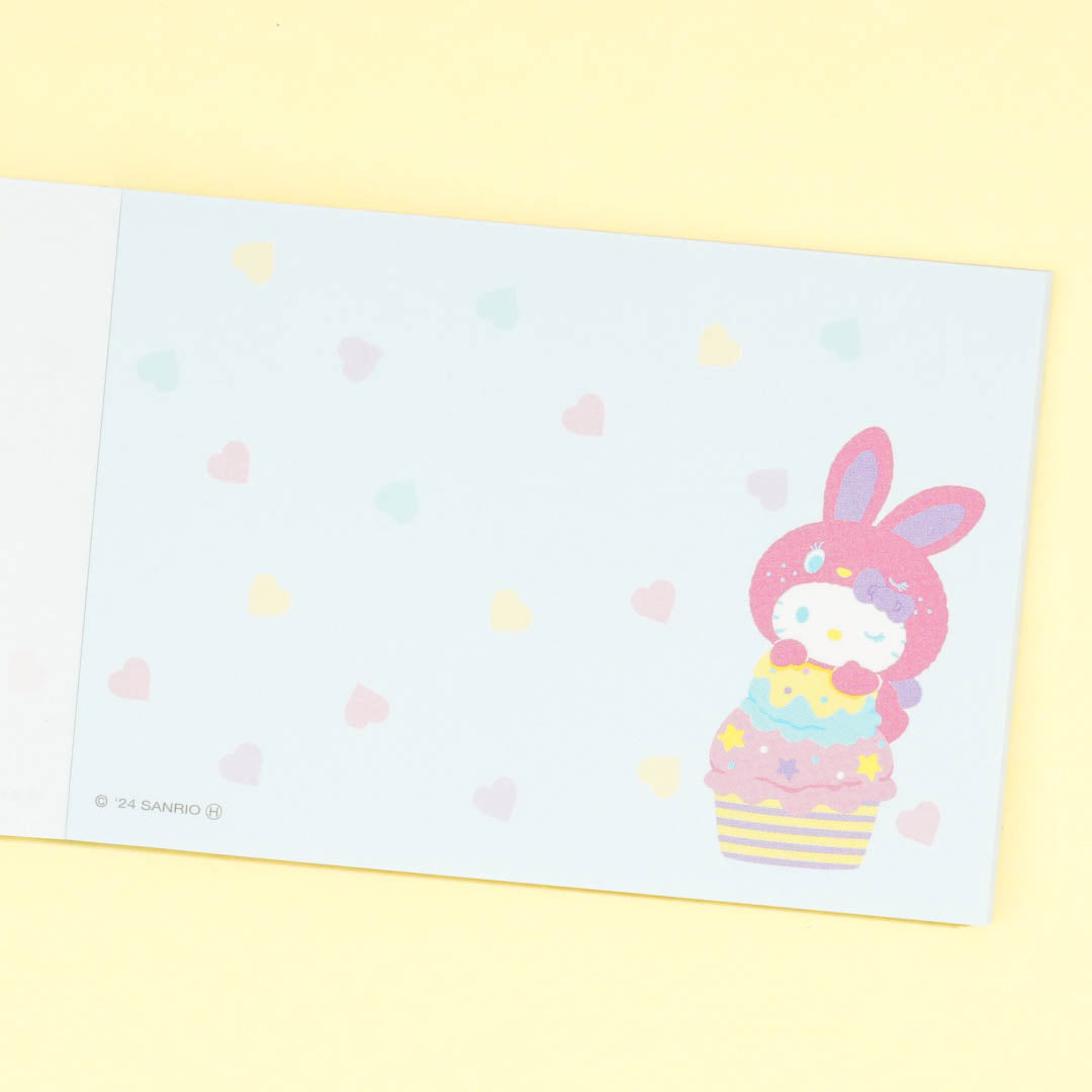 Hello Kitty Easter Bunny Memo Pad