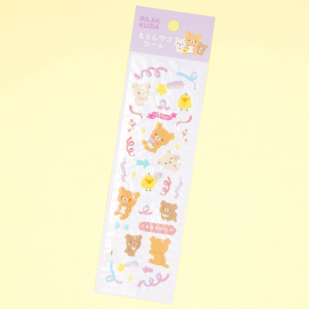 Rilakkuma Choose Friends Stickers