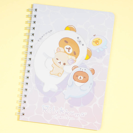 Rilakkuma Ocean Relaxed Mood B6 Spiral Notebook