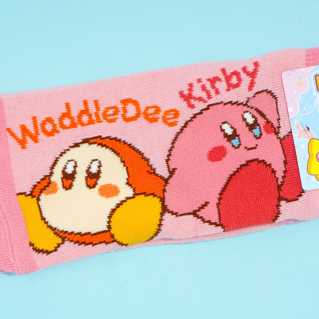Kirby & Waddle Dee Sneaker Socks
