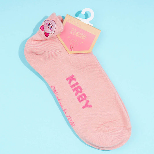 Kirby Back Embroidery Socks