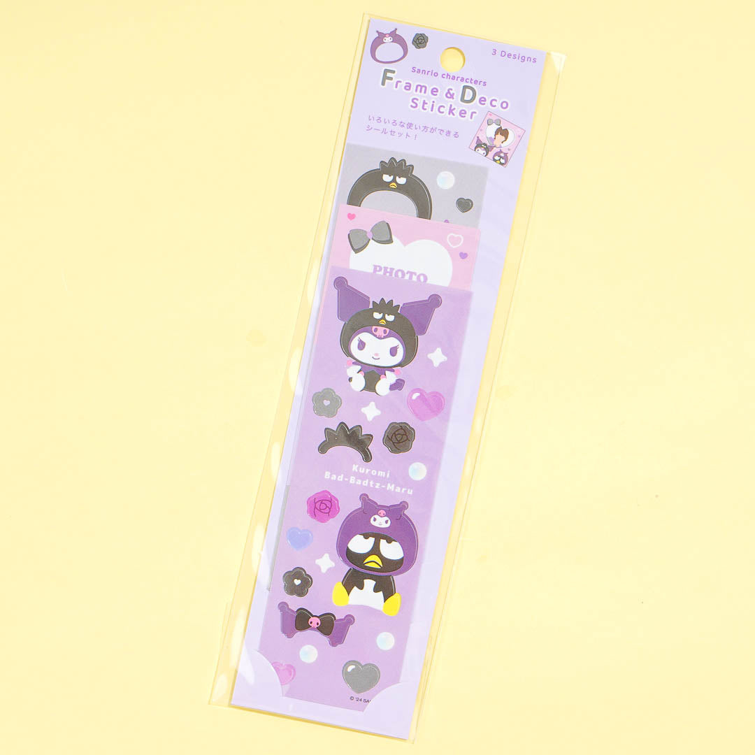 Kuromi Frame Deco Stickers