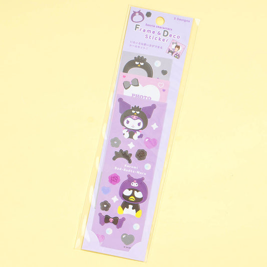 Kuromi Frame Deco Stickers