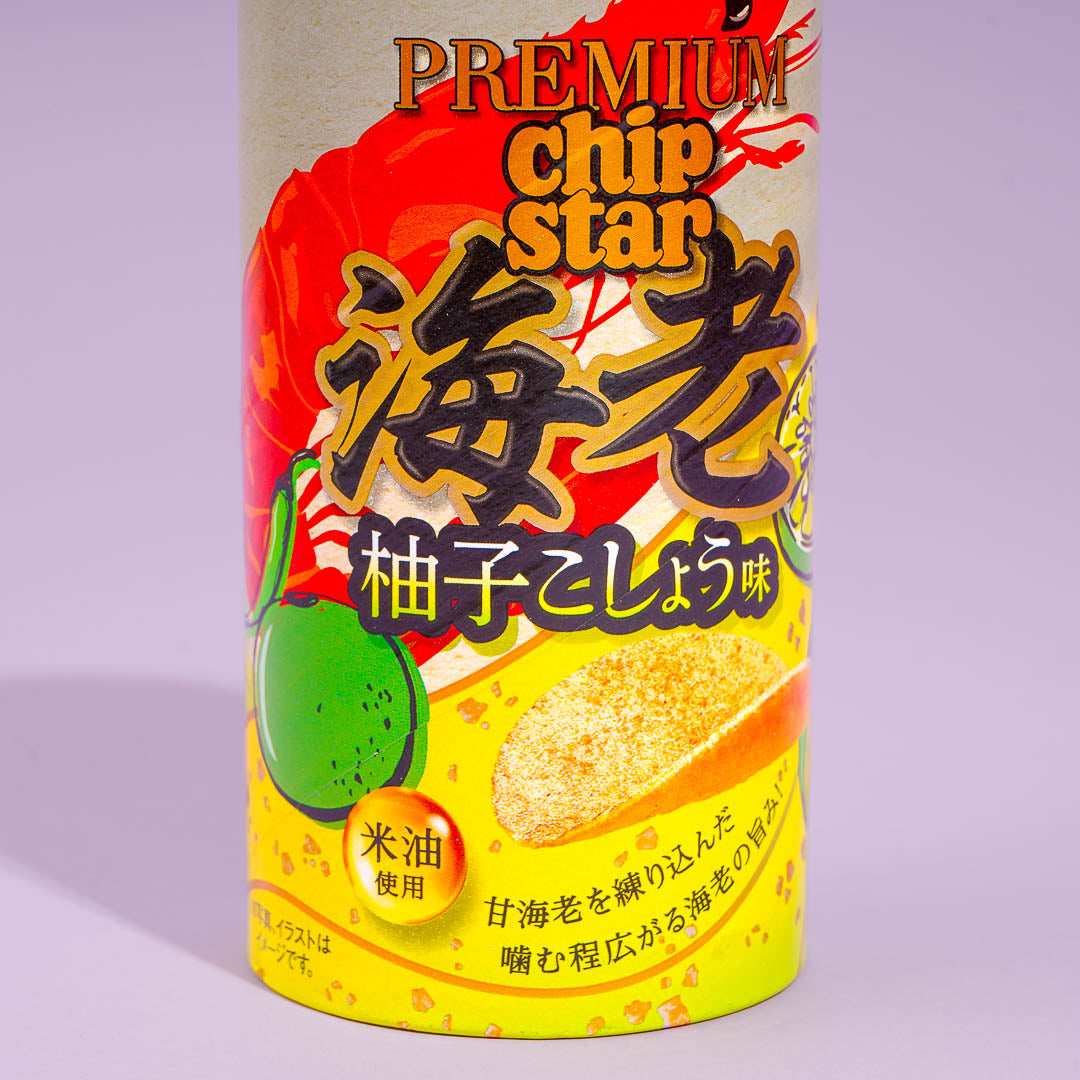Premium Chip Star Potato Chips - Shrimp Yuzu Pepper