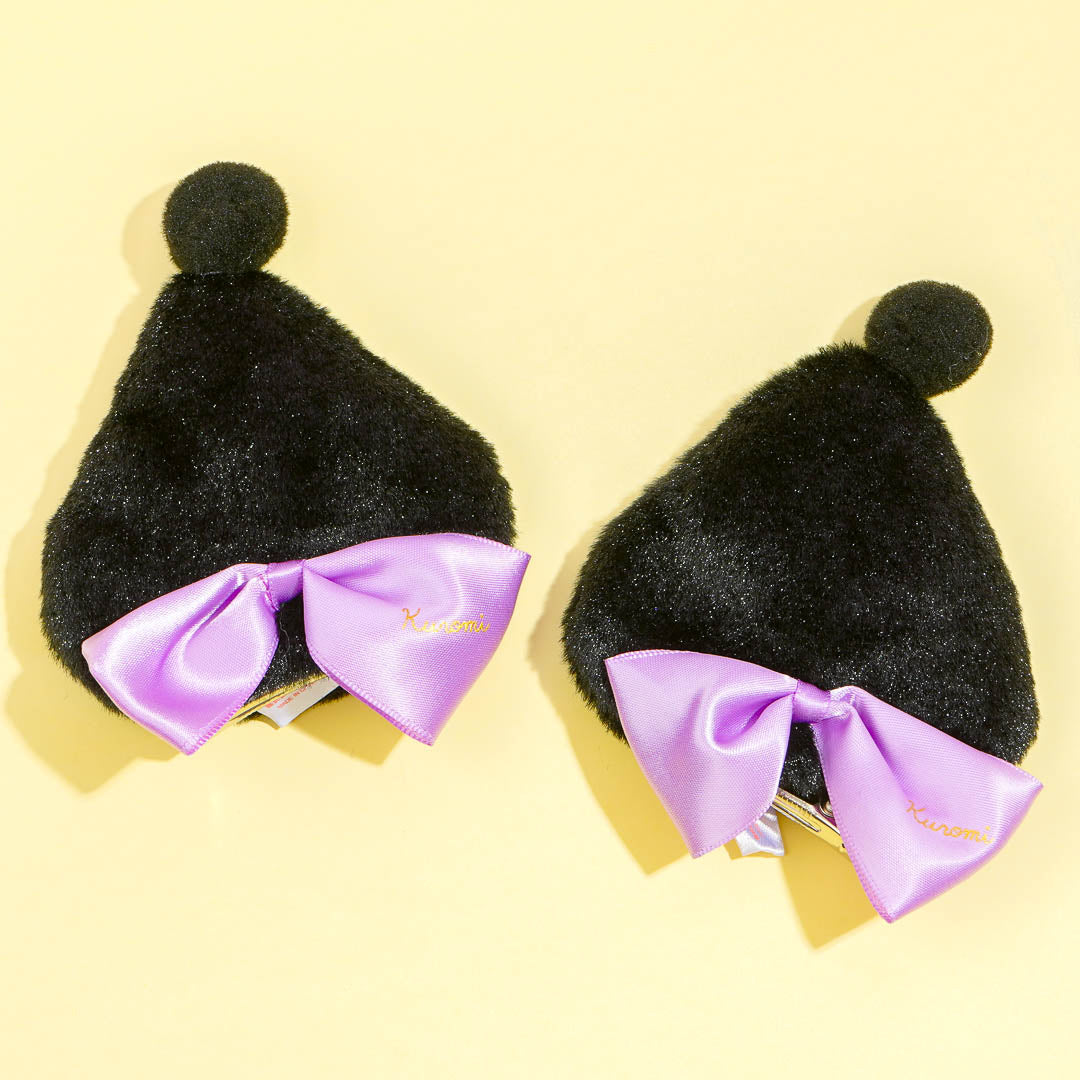 Kuromi Ears Cosplay Hair Clips - 2 pcs