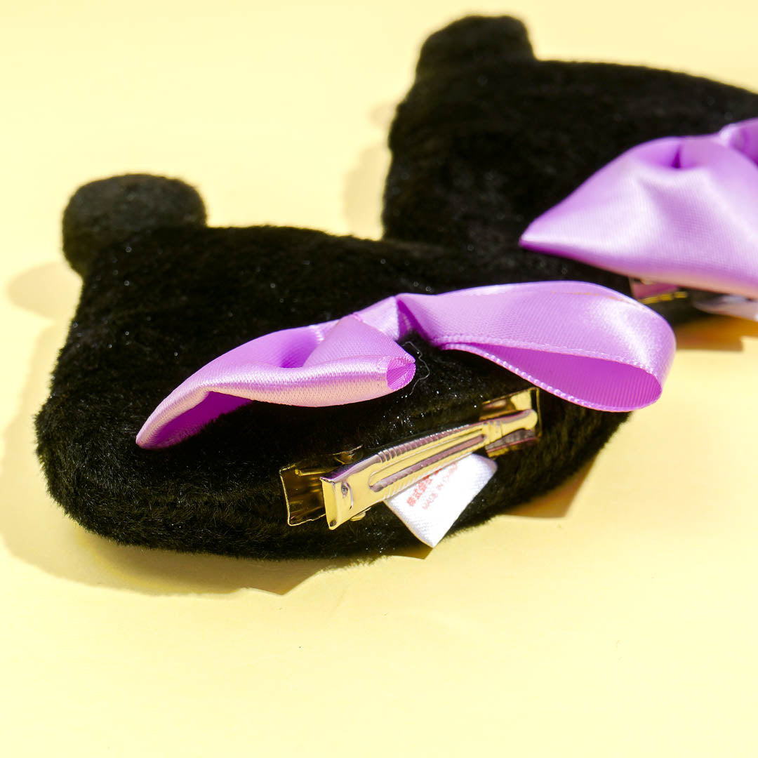 Kuromi Ears Cosplay Hair Clips - 2 pcs