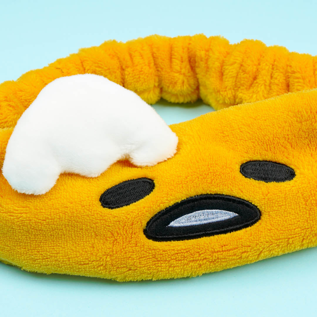 Gudetama Embroidered Soft Headband