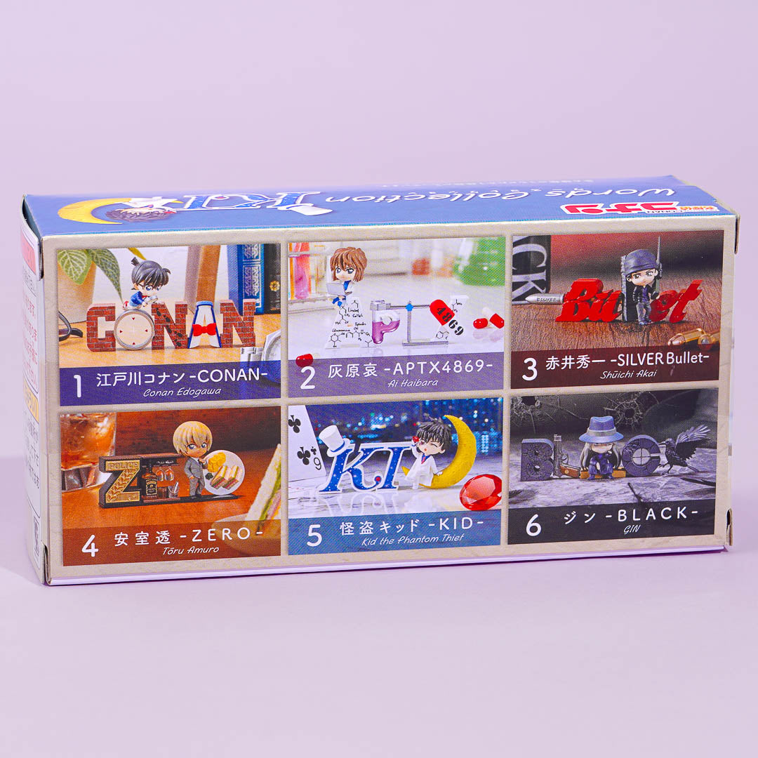 Re-Ment Detective Conan Words Collection