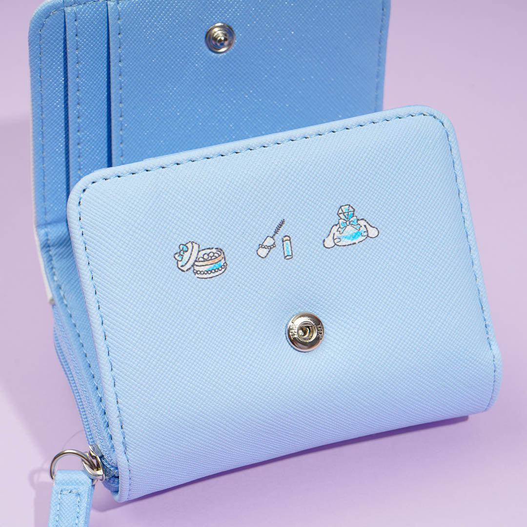 Cinnamoroll Plaid Mini Trifold Wallet
