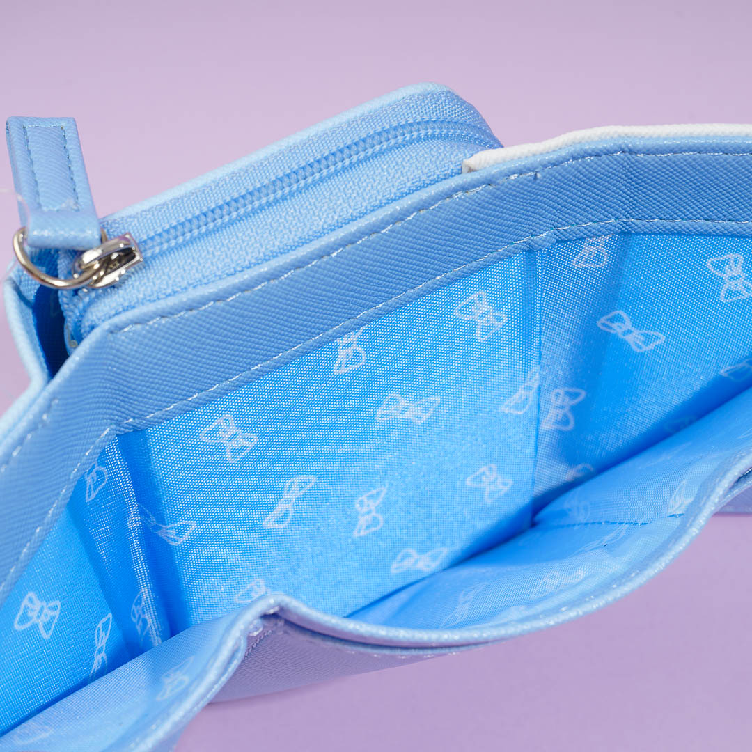 Cinnamoroll Plaid Mini Trifold Wallet
