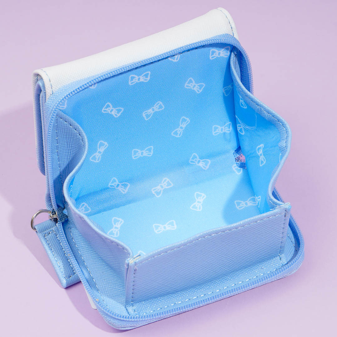 Cinnamoroll Plaid Mini Trifold Wallet