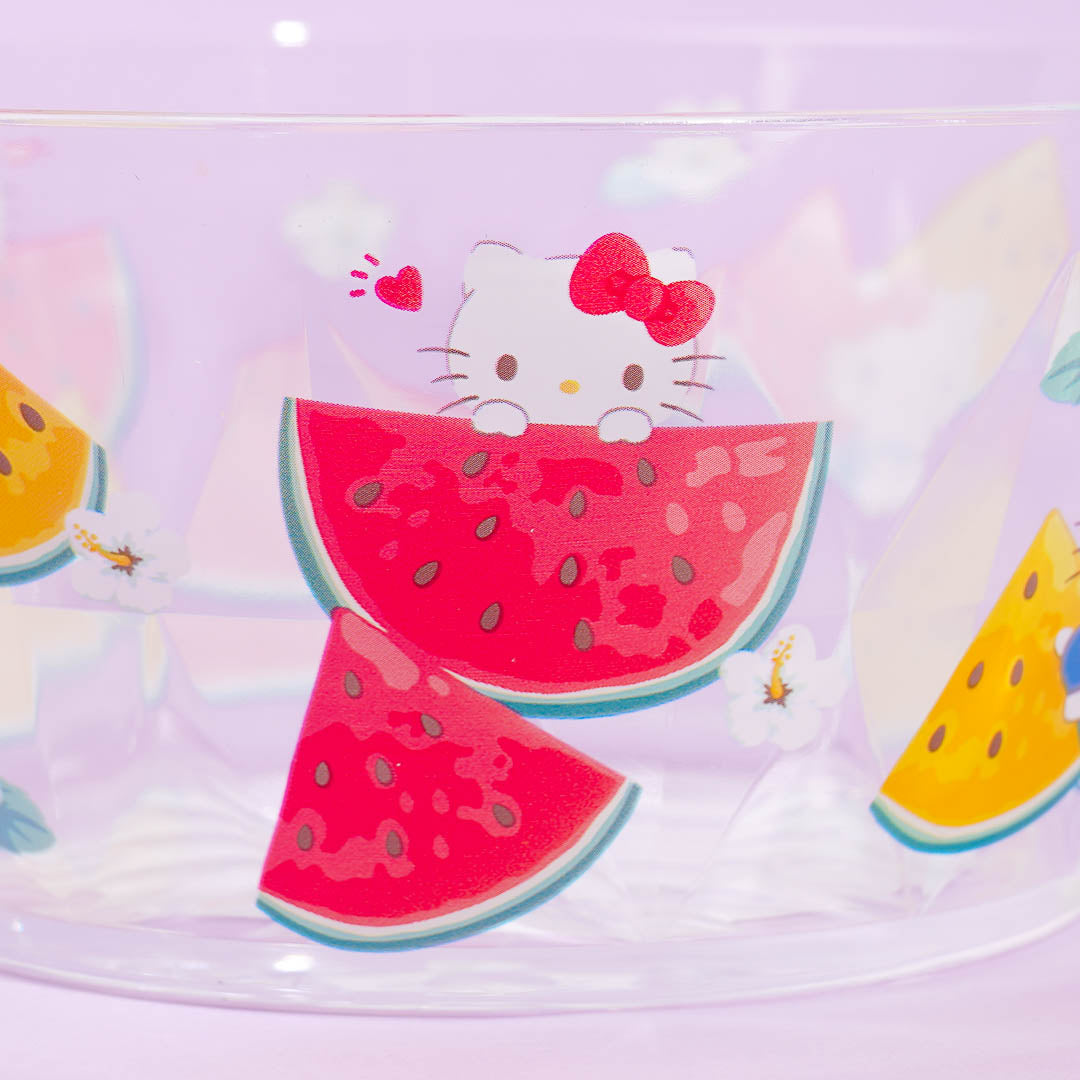 Hello Kitty Watermelon Love Clear Bowl