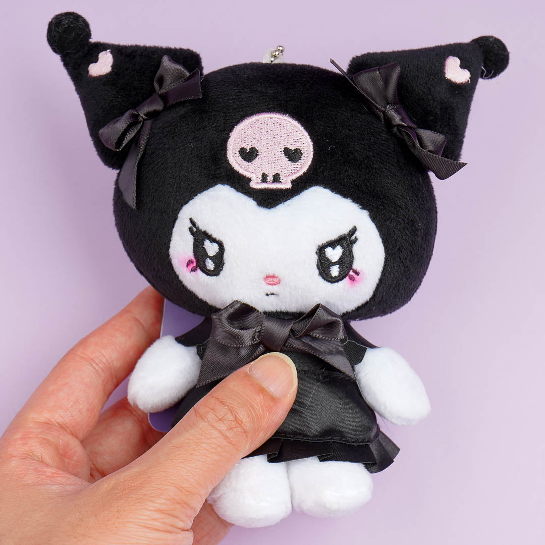 Kuromi Ururu Heart Plushie Charm