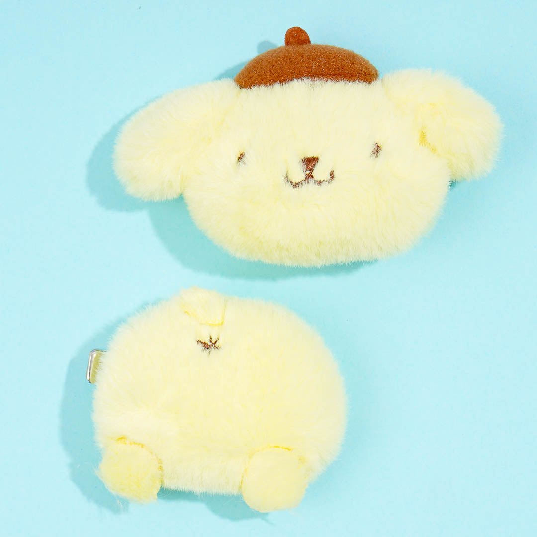 Pompompurin Butt Puripuri Pudding Hair Clips