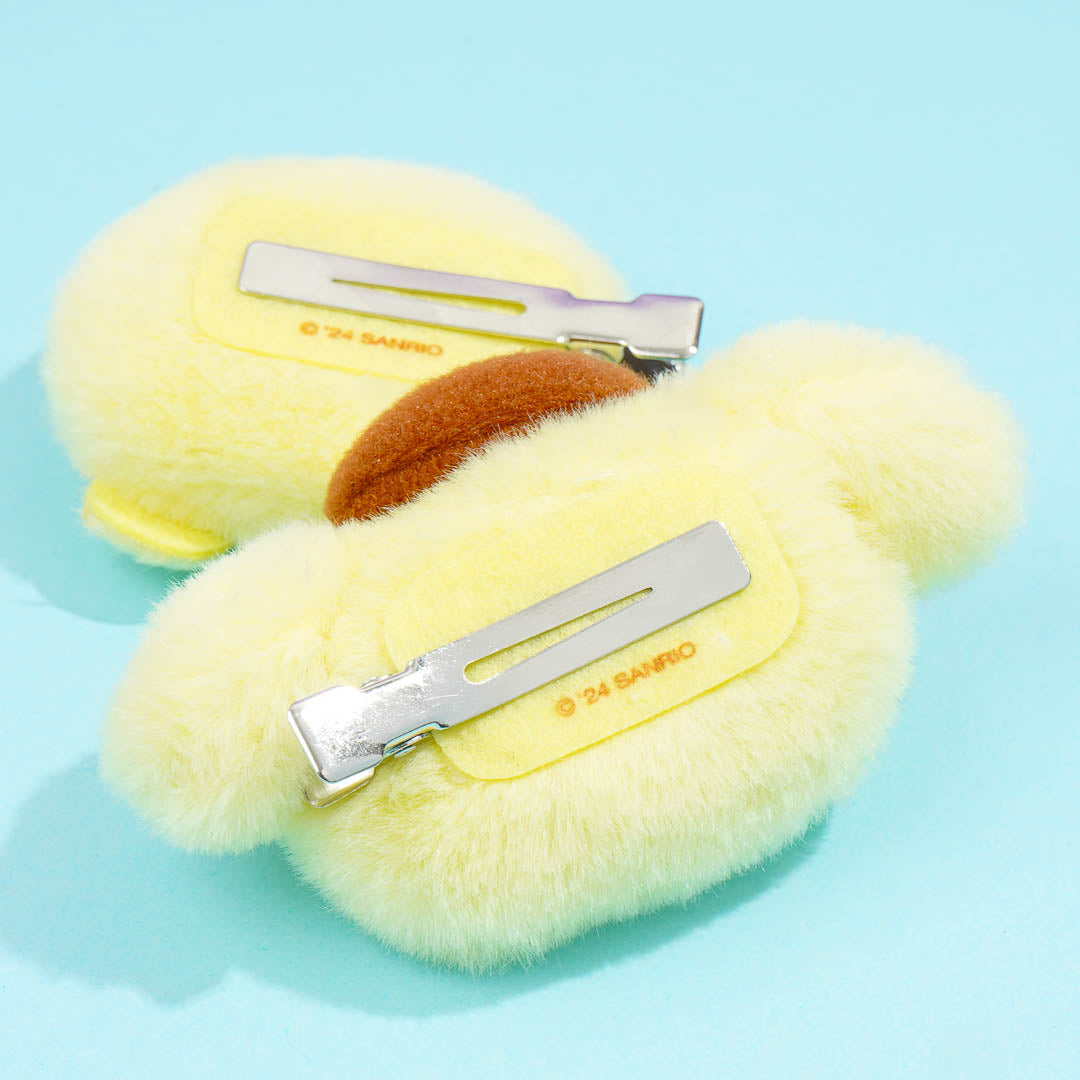 Pompompurin Butt Puripuri Pudding Hair Clips