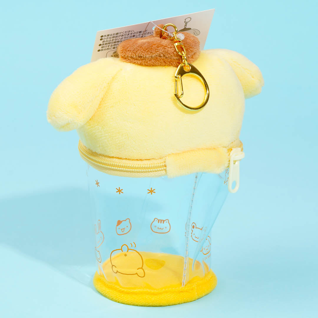 Pompompurin Butt Puripuri Pudding Clear Pouch