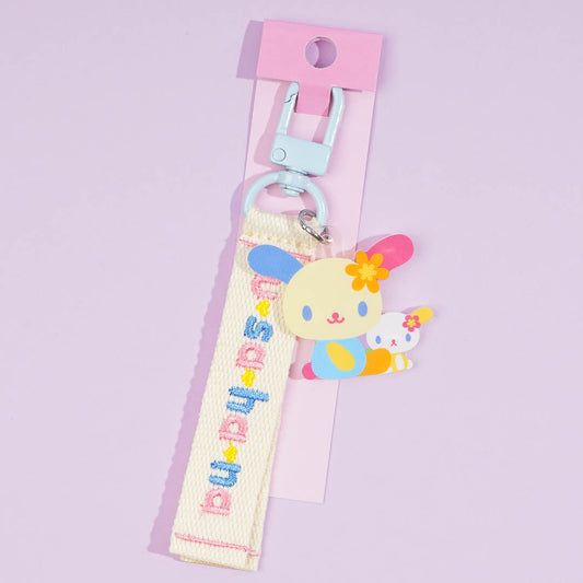 Usahana Embroidered Tag Key Holder